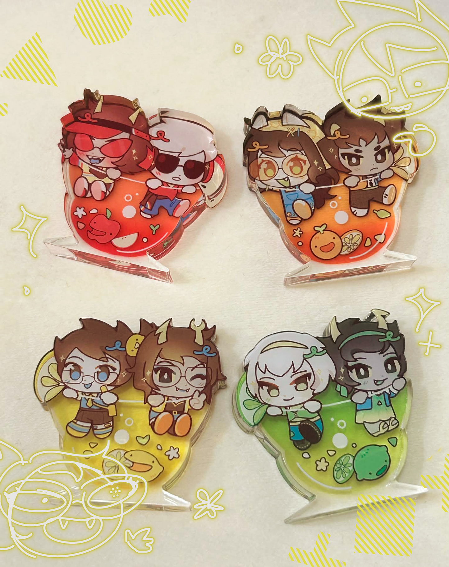 NYCStuck Clear Block Acrylic Standee (PREORDER)