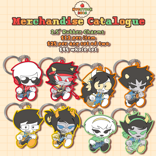 NYCStuck Rubber Charms (PREORDER)