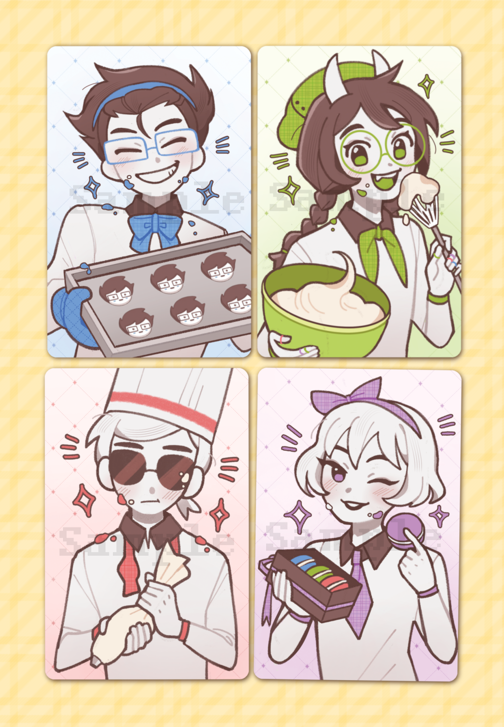 Homestuck x Honey & Butter Event Photocards
